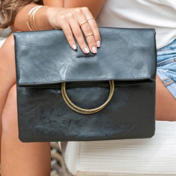 Shamarr Barquet Handbags - Fold-Over Clutch
